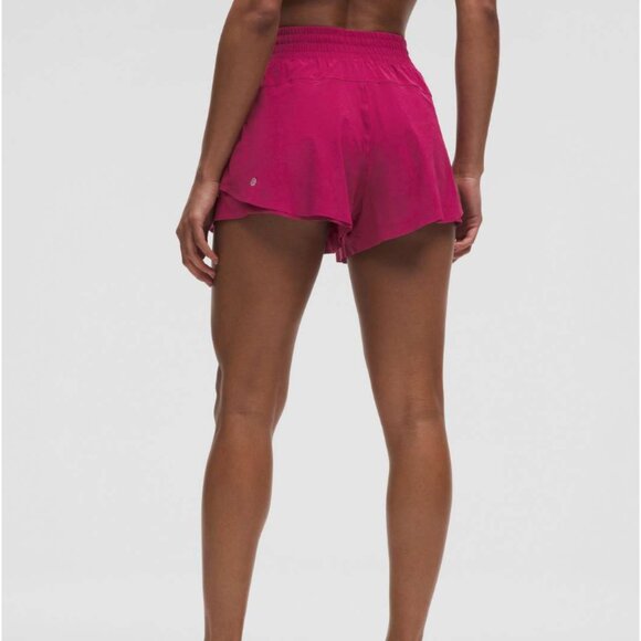 Lululemon Shake It Out High-Rise Running Short 2.5" Magenta Smoke - Picture 3 of 9